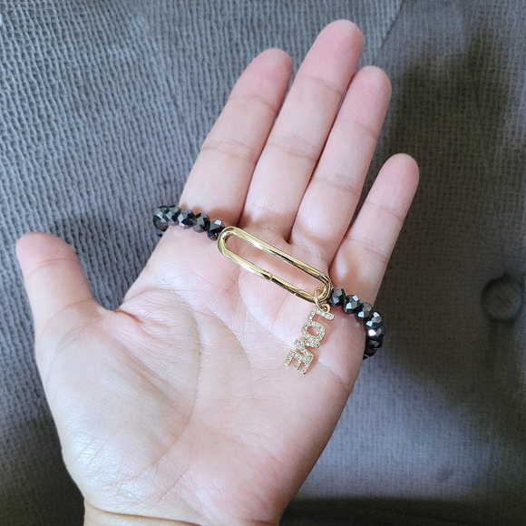 Alex and Ani "Love"❤️ Interchangeable🔄 Charm Stretch Bracelet - NIB - Picture 5 of 16